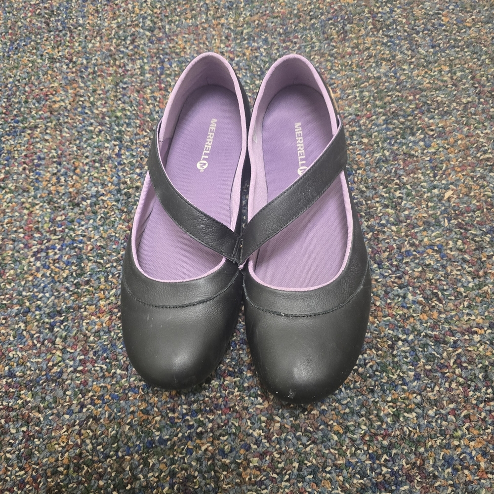 Merrill Womens Size 10 mary jane flats